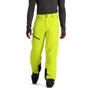 Obermeyer Mens Plus Force Pants Snow Ski Boarding Spark Yellow XL NWT $229 Read